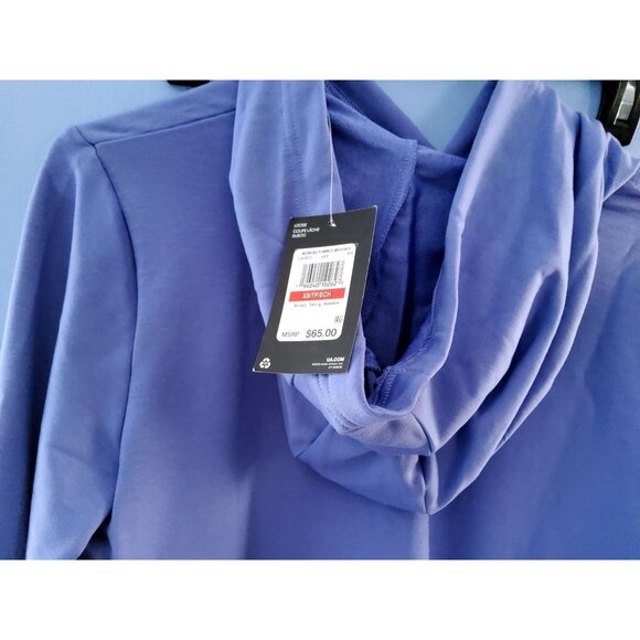 Under Armour XS Loose Fit Blue Hoodie Sweatshirt Polyester - Picture 3 of 13